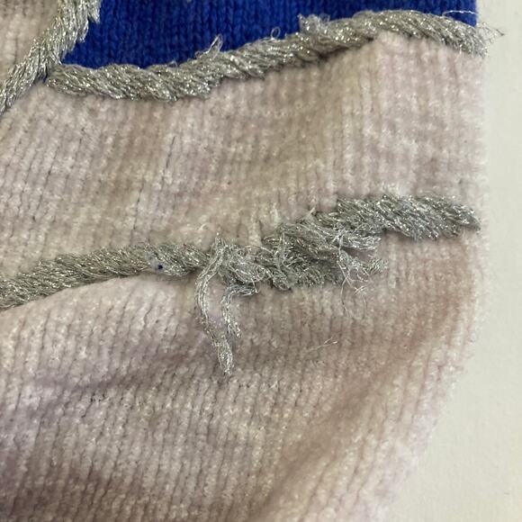 Vintage Capacity Winter Ugly Christmas Sz XL Sweater Vest Embroidered Snowman - Picture 5 of 11